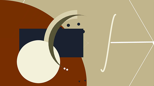 Official Patatap preview of its geometric animation and sound experience