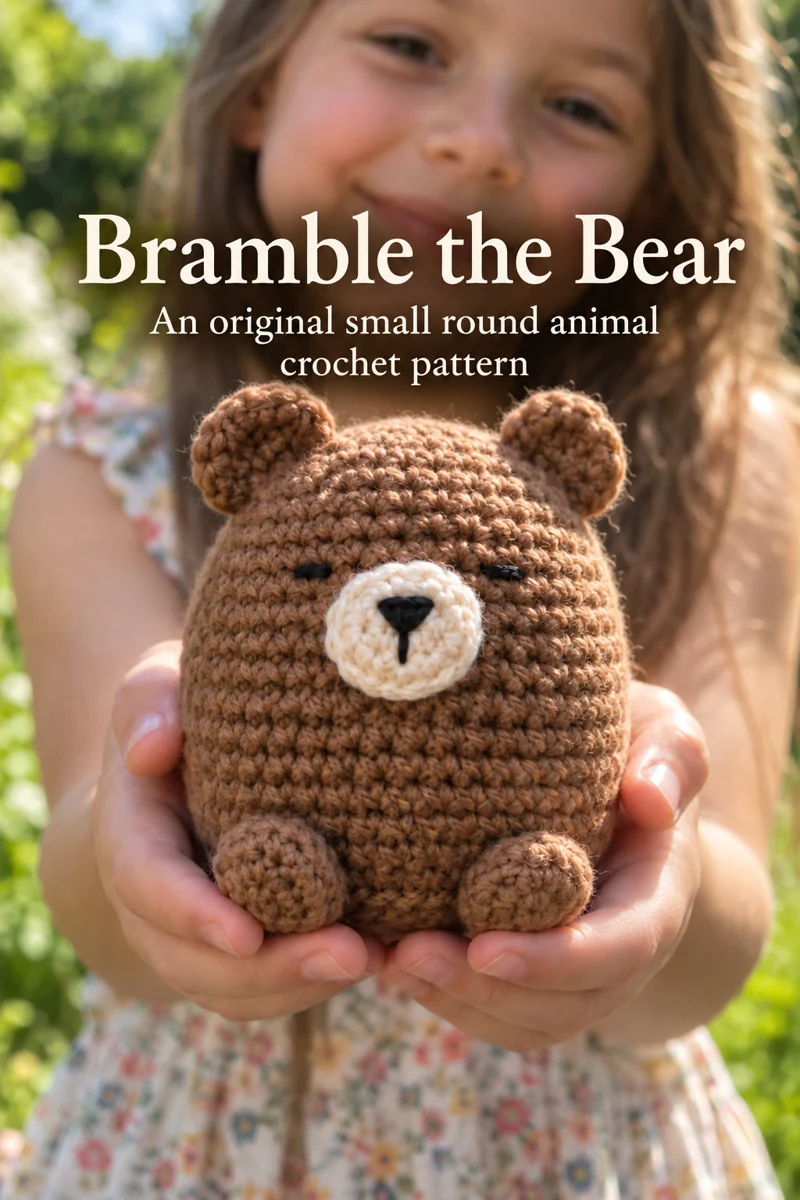 Bramble the Bear — AI illustrative cover
