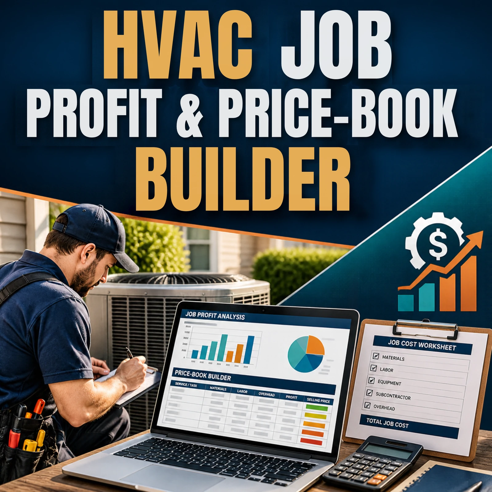 HVAC Job Profit & Price-Book Builder product preview